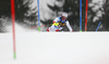 Daniel Yule of Switzerland skiing in the first run of the men slalom race of the Audi FIS Alpine skiing World cup in Kranjska Gora, Slovenia. Men slalom race of the Audi FIS Alpine skiing World cup, was held in Kranjska Gora, Slovenia, on Sunday, 5th of March 2017.
