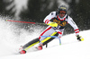 Michael Matt of Austria skiing in the first run of the men slalom race of the Audi FIS Alpine skiing World cup in Kranjska Gora, Slovenia. Men slalom race of the Audi FIS Alpine skiing World cup, was held in Kranjska Gora, Slovenia, on Sunday, 5th of March 2017.
