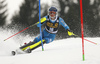 Jonathan Nordbotten of Norway skiing in the first run of the men slalom race of the Audi FIS Alpine skiing World cup in Kranjska Gora, Slovenia. Men slalom race of the Audi FIS Alpine skiing World cup, was held in Kranjska Gora, Slovenia, on Sunday, 5th of March 2017.
