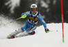 Sebastian Foss-Solevaag of Norway skiing in the first run of the men slalom race of the Audi FIS Alpine skiing World cup in Kranjska Gora, Slovenia. Men slalom race of the Audi FIS Alpine skiing World cup, was held in Kranjska Gora, Slovenia, on Sunday, 5th of March 2017.
