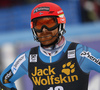 Leif Kristian Haugen of Norway reacts in finish of the second run of the men slalom race of the Audi FIS Alpine skiing World cup in Kranjska Gora, Slovenia. Men slalom race of the Audi FIS Alpine skiing World cup, was held in Kranjska Gora, Slovenia, on Sunday, 5th of March 2017.
