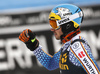 Felix Neureuther of Germany reacts in finish of the second run of the men slalom race of the Audi FIS Alpine skiing World cup in Kranjska Gora, Slovenia. Men slalom race of the Audi FIS Alpine skiing World cup, was held in Kranjska Gora, Slovenia, on Sunday, 5th of March 2017.
