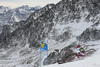 Frida Hansdotter of Sweden skiing in the first run of the women giant slalom opening race of the Audi FIS Alpine skiing World cup in Soelden, Austria. Opening women giant slalom race of the Audi FIS Alpine skiing World cup, was held on Rettenbach glacier above Soelden, Austria, on Saturday, 28th of October 2017.
