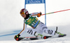 Maren Wiesler of Germany skiing in the first run of the women giant slalom opening race of the Audi FIS Alpine skiing World cup in Soelden, Austria. Opening women giant slalom race of the Audi FIS Alpine skiing World cup, was held on Rettenbach glacier above Soelden, Austria, on Saturday, 28th of October 2017.
