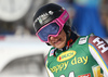 Frida Hansdotter of Sweden reacts in finish of the second run of the women giant slalom opening race of the Audi FIS Alpine skiing World cup in Soelden, Austria. Opening women giant slalom race of the Audi FIS Alpine skiing World cup, was held on Rettenbach glacier above Soelden, Austria, on Saturday, 28th of October 2017.
