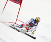 Beat Feuz of Switzerland skiing in the men super-g race of the Audi FIS Alpine skiing World cup in Val Gardena, Italy. Men super-g race of the Audi FIS Alpine skiing World cup, was held on Saslong course in Val Gardena Groeden, Italy, on Friday, 15th of December 2017.

