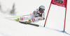 Vincent Kriechmayr of Austria skiing in the men super-g race of the Audi FIS Alpine skiing World cup in Val Gardena, Italy. Men super-g race of the Audi FIS Alpine skiing World cup, was held on Saslong course in Val Gardena Groeden, Italy, on Friday, 15th of December 2017.
