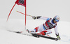 Mauro Caviezel of Switzerland skiing in the men super-g race of the Audi FIS Alpine skiing World cup in Val Gardena, Italy. Men super-g race of the Audi FIS Alpine skiing World cup, was held on Saslong course in Val Gardena Groeden, Italy, on Friday, 15th of December 2017.
