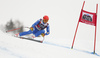 Christof Innerhofer of Italy skiing in the men super-g race of the Audi FIS Alpine skiing World cup in Val Gardena, Italy. Men super-g race of the Audi FIS Alpine skiing World cup, was held on Saslong course in Val Gardena Groeden, Italy, on Friday, 15th of December 2017.

