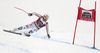 Josef Ferstl of Germany skiing in the men super-g race of the Audi FIS Alpine skiing World cup in Val Gardena, Italy. Men super-g race of the Audi FIS Alpine skiing World cup, was held on Saslong course in Val Gardena Groeden, Italy, on Friday, 15th of December 2017.
