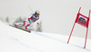 Ralph Weber of Switzerland skiing in the men super-g race of the Audi FIS Alpine skiing World cup in Val Gardena, Italy. Men super-g race of the Audi FIS Alpine skiing World cup, was held on Saslong course in Val Gardena Groeden, Italy, on Friday, 15th of December 2017.
