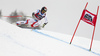 Gilles Roulin of Switzerland skiing in the men super-g race of the Audi FIS Alpine skiing World cup in Val Gardena, Italy. Men super-g race of the Audi FIS Alpine skiing World cup, was held on Saslong course in Val Gardena Groeden, Italy, on Friday, 15th of December 2017.
