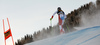 Marc Gisin of Switzerland being stopped on the course during the men downhill race of the Audi FIS Alpine skiing World cup in Val Gardena, Italy. Men downhill race of the Audi FIS Alpine skiing World cup, was held on Saslong course in Val Gardena Groeden, Italy, on Saturday, 16th of December 2017.
