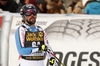 Andreas Romar of Finland reacts in finish of the men downhill race of the Audi FIS Alpine skiing World cup in Val Gardena, Italy. Men downhill race of the Audi FIS Alpine skiing World cup, was held on Saslong course in Val Gardena Groeden, Italy, on Saturday, 16th of December 2017.
