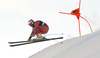 Kjetil Jansrud of Norway skiing in the men downhill race of the Audi FIS Alpine skiing World cup in Val Gardena, Italy. Men downhill race of the Audi FIS Alpine skiing World cup, was held on Saslong course in Val Gardena Groeden, Italy, on Saturday, 16th of December 2017.
