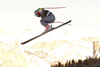 Maxence Muzaton of France skiing in the men downhill race of the Audi FIS Alpine skiing World cup in Val Gardena, Italy. Men downhill race of the Audi FIS Alpine skiing World cup, was held on Saslong course in Val Gardena Groeden, Italy, on Saturday, 16th of December 2017.
