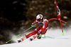 Henrik Kristoffersen of Norway skiing in the first run of the men giant slalom race of the Audi FIS Alpine skiing World cup in Alta Badia, Italy. Men giant slalom race of the Audi FIS Alpine skiing World cup, was held on Gran Risa course in Alta Badia, Italy, on Sunday, 17th of December 2017.
