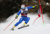 Luca De Aliprandini of Italy skiing in the first run of the men giant slalom race of the Audi FIS Alpine skiing World cup in Alta Badia, Italy. Men giant slalom race of the Audi FIS Alpine skiing World cup, was held on Gran Risa course in Alta Badia, Italy, on Sunday, 17th of December 2017.
