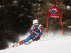 Ted Ligety of USA skiing in the first run of the men giant slalom race of the Audi FIS Alpine skiing World cup in Alta Badia, Italy. Men giant slalom race of the Audi FIS Alpine skiing World cup, was held on Gran Risa course in Alta Badia, Italy, on Sunday, 17th of December 2017.
