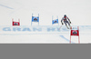 Mathieu Faivre of France skiing in the second run of the men giant slalom race of the Audi FIS Alpine skiing World cup in Alta Badia, Italy. Men giant slalom race of the Audi FIS Alpine skiing World cup, was held on Gran Risa course in Alta Badia, Italy, on Sunday, 17th of December 2017.
