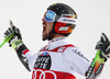 Marcel Hirscher of Austria reacts in the finish of the second run of the men giant slalom race of the Audi FIS Alpine skiing World cup in Alta Badia, Italy. Men giant slalom race of the Audi FIS Alpine skiing World cup, was held on Gran Risa course in Alta Badia, Italy, on Sunday, 17th of December 2017.
