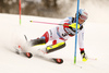 Melanie Meillard of Switzerland skiing in the first run of the women Snow Queen Trophy slalom race of the Audi FIS Alpine skiing World cup in Zagreb, Croatia. Women slalom race of the Audi FIS Alpine skiing World cup, was held on Sljeme above Zagreb, Croatia, on Wednesday, 3rd of January 2018.
