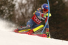 Mikaela Shiffrin of USA skiing in the first run of the women Snow Queen Trophy slalom race of the Audi FIS Alpine skiing World cup in Zagreb, Croatia. Women slalom race of the Audi FIS Alpine skiing World cup, was held on Sljeme above Zagreb, Croatia, on Wednesday, 3rd of January 2018.
