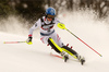 Bernadette Schild of Austria skiing in the first run of the women Snow Queen Trophy slalom race of the Audi FIS Alpine skiing World cup in Zagreb, Croatia. Women slalom race of the Audi FIS Alpine skiing World cup, was held on Sljeme above Zagreb, Croatia, on Wednesday, 3rd of January 2018.
