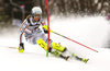 Lena Duerr of Germany skiing in the first run of the women Snow Queen Trophy slalom race of the Audi FIS Alpine skiing World cup in Zagreb, Croatia. Women slalom race of the Audi FIS Alpine skiing World cup, was held on Sljeme above Zagreb, Croatia, on Wednesday, 3rd of January 2018.
