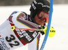 Ylva Staalnacke of Sweden skiing in the first run of the women Snow Queen Trophy slalom race of the Audi FIS Alpine skiing World cup in Zagreb, Croatia. Women slalom race of the Audi FIS Alpine skiing World cup, was held on Sljeme above Zagreb, Croatia, on Wednesday, 3rd of January 2018.
