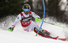 Marcel Hirscher of Austria skiing in the first run of the men Snow Queen Trophy slalom race of the Audi FIS Alpine skiing World cup in Zagreb, Croatia. Men slalom race of the Audi FIS Alpine skiing World cup, was held on Sljeme above Zagreb, Croatia, on Thursday, 4th of January 2018.
