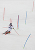 Sebastian Holzmann of Germany skiing in the first run of the men Snow Queen Trophy slalom race of the Audi FIS Alpine skiing World cup in Zagreb, Croatia. Men slalom race of the Audi FIS Alpine skiing World cup, was held on Sljeme above Zagreb, Croatia, on Thursday, 4th of January 2018.
