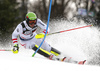 Michael Matt of Austria skiing in the first run of the men Snow Queen Trophy slalom race of the Audi FIS Alpine skiing World cup in Zagreb, Croatia. Men slalom race of the Audi FIS Alpine skiing World cup, was held on Sljeme above Zagreb, Croatia, on Thursday, 4th of January 2018.
