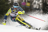 Andre Myhrer of Sweden skiing in the first run of the men Snow Queen Trophy slalom race of the Audi FIS Alpine skiing World cup in Zagreb, Croatia. Men slalom race of the Audi FIS Alpine skiing World cup, was held on Sljeme above Zagreb, Croatia, on Thursday, 4th of January 2018.
