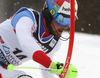 Luca Aerni of Switzerland skiing in the first run of the men Snow Queen Trophy slalom race of the Audi FIS Alpine skiing World cup in Zagreb, Croatia. Men slalom race of the Audi FIS Alpine skiing World cup, was held on Sljeme above Zagreb, Croatia, on Thursday, 4th of January 2018.
