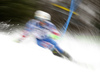 Adam Zampa of Slovakia skiing in the first run of the men Snow Queen Trophy slalom race of the Audi FIS Alpine skiing World cup in Zagreb, Croatia. Men slalom race of the Audi FIS Alpine skiing World cup, was held on Sljeme above Zagreb, Croatia, on Thursday, 4th of January 2018.
