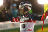 Dave Ryding of Great Britain reacts in the finish of the second run of the men Snow Queen Trophy slalom race of the Audi FIS Alpine skiing World cup in Zagreb, Croatia. Men slalom race of the Audi FIS Alpine skiing World cup, was held on Sljeme above Zagreb, Croatia, on Thursday, 4th of January 2018.
