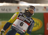 Andre Myhrer of Sweden reacts in the finish of the second run of the men Snow Queen Trophy slalom race of the Audi FIS Alpine skiing World cup in Zagreb, Croatia. Men slalom race of the Audi FIS Alpine skiing World cup, was held on Sljeme above Zagreb, Croatia, on Thursday, 4th of January 2018.
