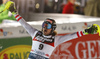 Manuel Feller of Austria reacts in the finish of the second run of the men Snow Queen Trophy slalom race of the Audi FIS Alpine skiing World cup in Zagreb, Croatia. Men slalom race of the Audi FIS Alpine skiing World cup, was held on Sljeme above Zagreb, Croatia, on Thursday, 4th of January 2018.
