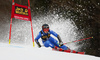 Sofia Goggia of Italy skiing in the first run of the women Golden Fox Trophy giant slalom race of the Audi FIS Alpine skiing World cup in Kranjska Gora, Slovenia. Women giant slalom race of the Audi FIS Alpine skiing World cup, which should be held in Maribor, was due lack of snow and warm temperatures transferred to Kranjska Gora, was held in Kranjska Gora, Slovenia, on Saturday, 6th of January 2018.
