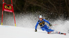 Manuela Moelgg of Italy skiing in the first run of the women Golden Fox Trophy giant slalom race of the Audi FIS Alpine skiing World cup in Kranjska Gora, Slovenia. Women giant slalom race of the Audi FIS Alpine skiing World cup, which should be held in Maribor, was due lack of snow and warm temperatures transferred to Kranjska Gora, was held in Kranjska Gora, Slovenia, on Saturday, 6th of January 2018.
