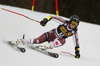 Sara Hector of Sweden skiing in the first run of the women Golden Fox Trophy giant slalom race of the Audi FIS Alpine skiing World cup in Kranjska Gora, Slovenia. Women giant slalom race of the Audi FIS Alpine skiing World cup, which should be held in Maribor, was due lack of snow and warm temperatures transferred to Kranjska Gora, was held in Kranjska Gora, Slovenia, on Saturday, 6th of January 2018.
