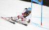 Wendy Holdener of Switzerland skiing in the first run of the women Golden Fox Trophy giant slalom race of the Audi FIS Alpine skiing World cup in Kranjska Gora, Slovenia. Women giant slalom race of the Audi FIS Alpine skiing World cup, which should be held in Maribor, was due lack of snow and warm temperatures transferred to Kranjska Gora, was held in Kranjska Gora, Slovenia, on Saturday, 6th of January 2018.
