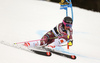 Frida Hansdotter of Sweden skiing in the first run of the women Golden Fox Trophy giant slalom race of the Audi FIS Alpine skiing World cup in Kranjska Gora, Slovenia. Women giant slalom race of the Audi FIS Alpine skiing World cup, which should be held in Maribor, was due lack of snow and warm temperatures transferred to Kranjska Gora, was held in Kranjska Gora, Slovenia, on Saturday, 6th of January 2018.
