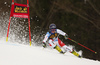 Simone Wild of Switzerland skiing in the first run of the women Golden Fox Trophy giant slalom race of the Audi FIS Alpine skiing World cup in Kranjska Gora, Slovenia. Women giant slalom race of the Audi FIS Alpine skiing World cup, which should be held in Maribor, was due lack of snow and warm temperatures transferred to Kranjska Gora, was held in Kranjska Gora, Slovenia, on Saturday, 6th of January 2018.
