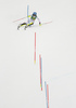 Bernadette Schild of Austria skiing in the second run of the women Golden Fox Trophy slalom race of the Audi FIS Alpine skiing World cup in Kranjska Gora, Slovenia. Women slalom race of the Audi FIS Alpine skiing World cup, which should be held in Maribor, was due lack of snow and warm temperatures transferred to Kranjska Gora, was held in Kranjska Gora, Slovenia, on Sunday, 7th of January 2018.
