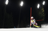 Magdalena Fjaellstroem of Sweden skiing in the first run of the women night slalom race of the Audi FIS Alpine skiing World cup in Flachau, Austria. Women slalom race of the Audi FIS Alpine skiing World cup was held in Flachau, Austria, on Tuesday, 9th of January 2018.
