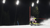 Nathalie Eklund of Sweden skiing in the first run of the women night slalom race of the Audi FIS Alpine skiing World cup in Flachau, Austria. Women slalom race of the Audi FIS Alpine skiing World cup was held in Flachau, Austria, on Tuesday, 9th of January 2018.
