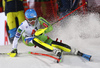 Marusa Ferk of Slovenia skiing in the first run of the women night slalom race of the Audi FIS Alpine skiing World cup in Flachau, Austria. Women slalom race of the Audi FIS Alpine skiing World cup was held in Flachau, Austria, on Tuesday, 9th of January 2018.
