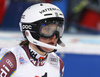 Estelle Alphand of Sweden reacts in finish of the second run of the women night slalom race of the Audi FIS Alpine skiing World cup in Flachau, Austria. Women slalom race of the Audi FIS Alpine skiing World cup was held in Flachau, Austria, on Tuesday, 9th of January 2018.
